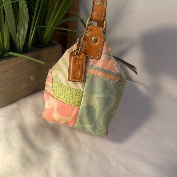 Coach Multicolor Patchwork Shoulder Bag - Picture 2 of 11
